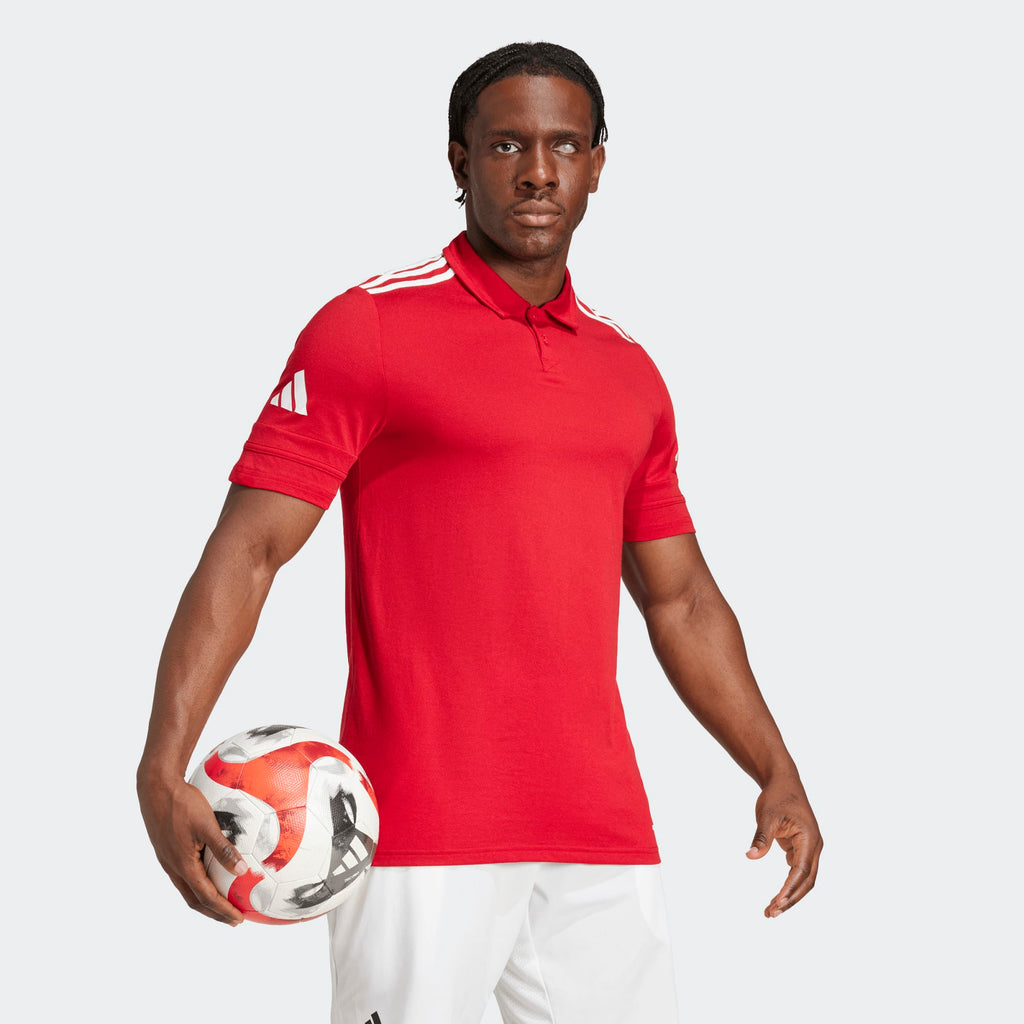 Squadra 25 Cotton Polo Shirt rot - SG Forchheim Sulzkirchen