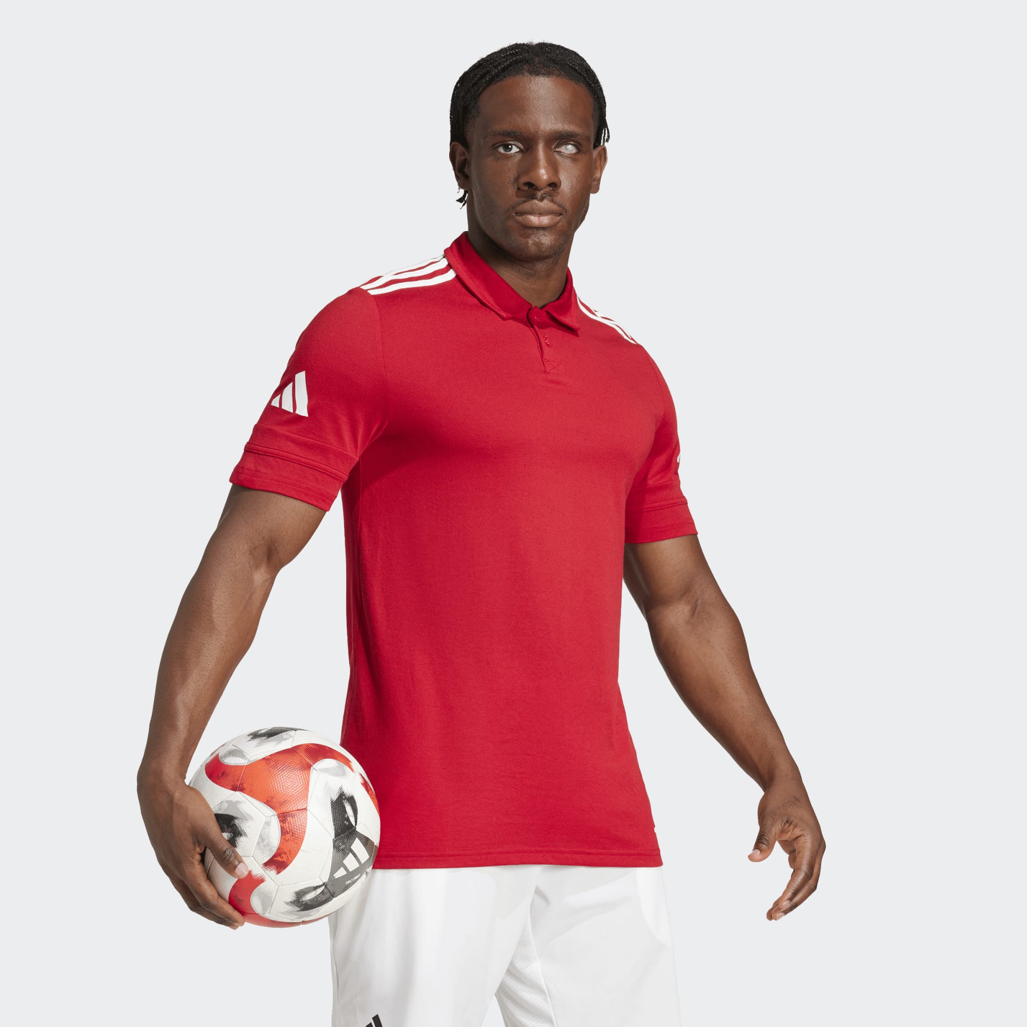 Squadra 25 Cotton Polo Shirt rot - SG Forchheim Sulzkirchen