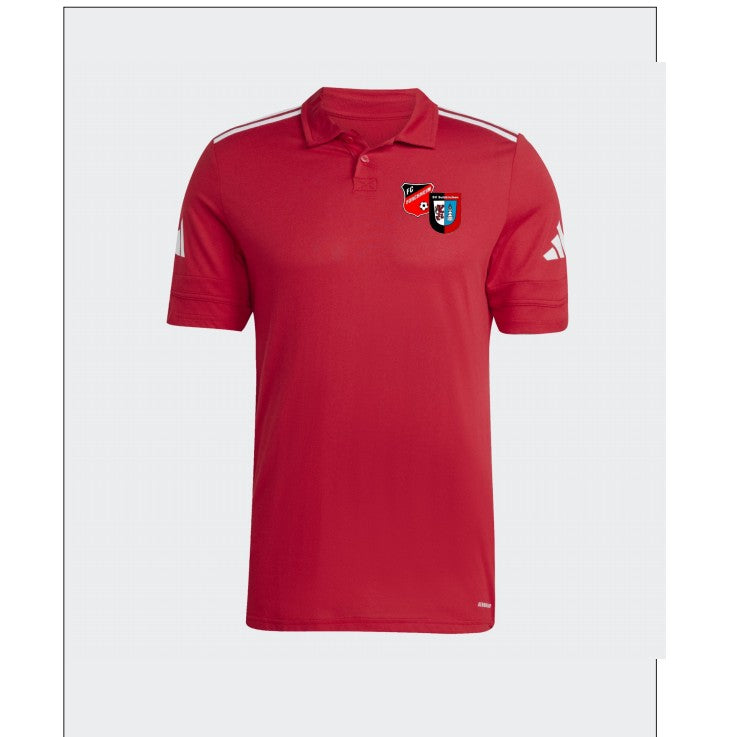 Squadra 25 Cotton Polo Shirt rot - SG Forchheim Sulzkirchen